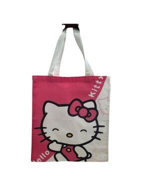 Hello Kitty Pink and White Kids Tote Bag
